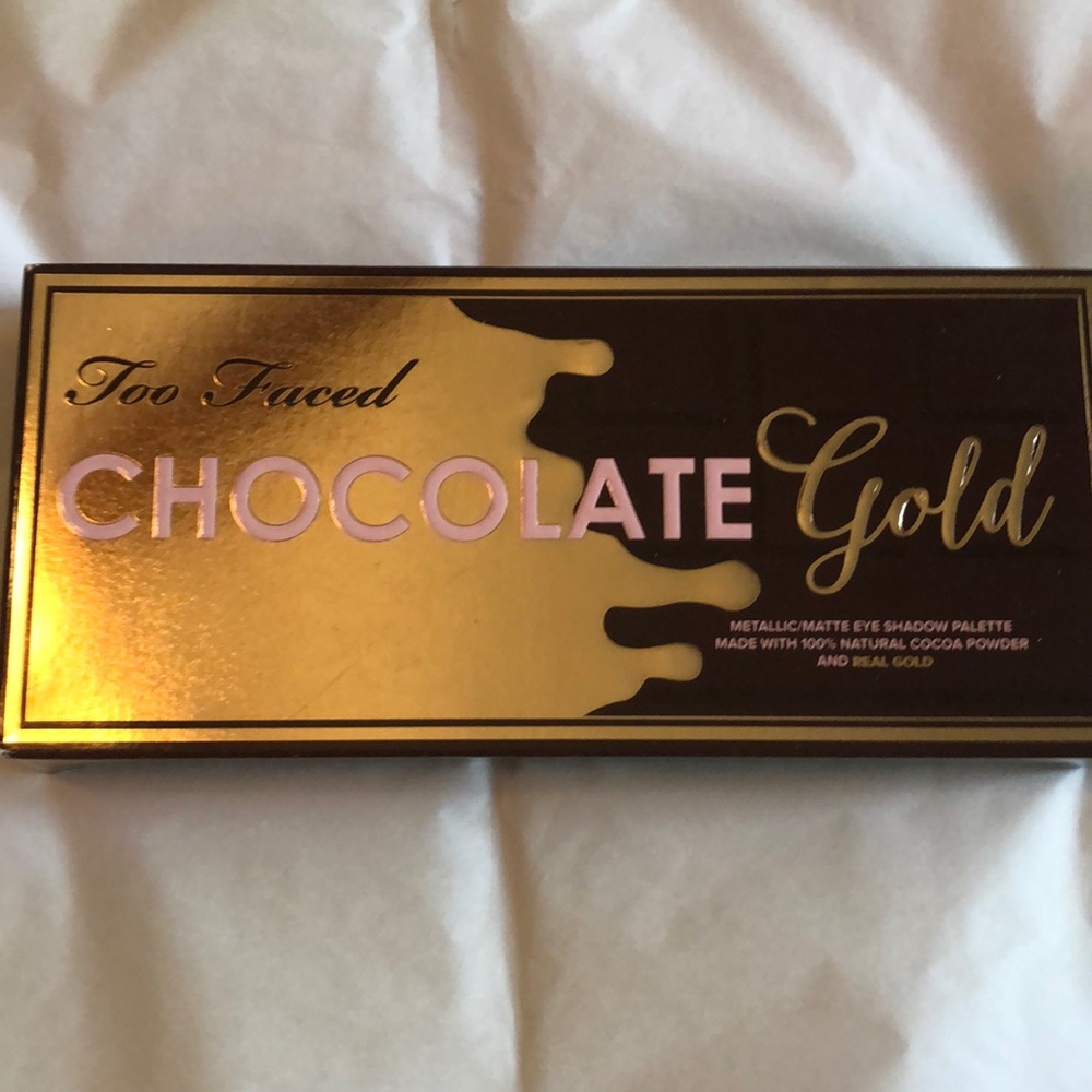 Too Faced Chocolate Gold Palette New in Box